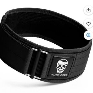 Gymreapers Black Weightlifting Belt New Size XXL